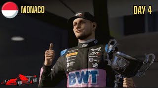 quotPoor start at Monacoquot F1 2024 PC Gameplay Player Career  JEHAN DARUVALA DAY 4 [upl. by Nyleve313]