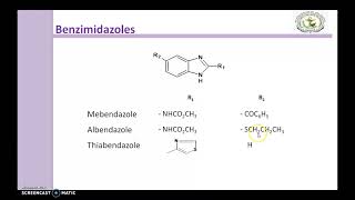 Anthelmintics Benzimidazole derivatives [upl. by Bensen210]