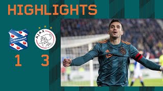 Highlights sc Heerenveen  Ajax [upl. by Vil]