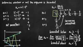 Bounded sequences KristaKingMath [upl. by Aniat]