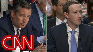 Ted Cruz to Zuckerberg Is there Facebook political bias [upl. by Drannek]