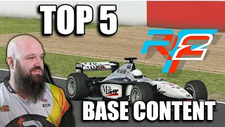 TOP 5 Base content rFactor 2 cars [upl. by Havot]