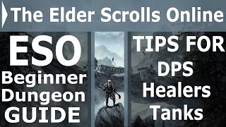 ESO Beginner Dungeon Guide 2020  Tips for DPS Tanks and Healers [upl. by Millur]