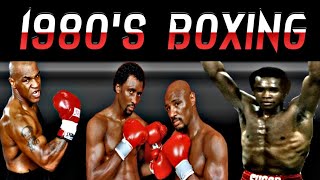 1980s BOXING TOP 10 GREATEST BOXERS OF 1980s 19801989 [upl. by Hobbie]