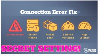 How To Fix Latency VariationLag Error In Rocket League [upl. by Notlit]