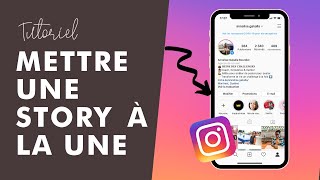 Comment mettre une story insta à la Une [upl. by Ruhtracm]