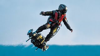 Zapata Flyboard Air  Worlds First Jet Hoverboard [upl. by Pyne]