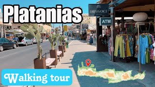 Platanias Crete Walking Tour [upl. by Lavinie]