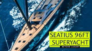 Tour the 96ft carbon superyacht Seatius from Southern Wind  Yachting World [upl. by Anerda467]