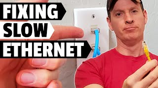 HOW TO FIX SLOW ETHERNET CONNECTION SPEED  8 QUICK amp EASY TIPS [upl. by Sessylu]