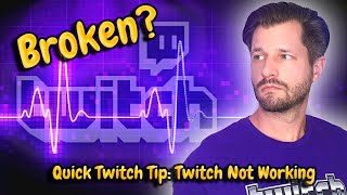 Your Twitch Stream Not Working Use This New Twitch Tool [upl. by Halihs896]