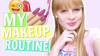 MY MAKEUP ROUTINE HOWTO ❤ Mias Life ❤ [upl. by Huggins]