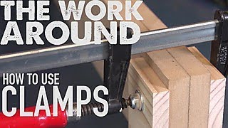 The Work Around How to Use Clamps for Woodworking  HGTV [upl. by Heimer215]