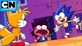 KO Meets Sonic The Hedgehog  OK KO Lets Be Heroes [upl. by Gibbons]