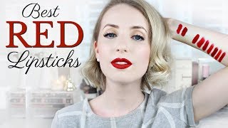 Best Red Lipsticks for Pale Skin  Drugstore amp High End [upl. by Eselehs]