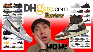 THE BEST DHGATE SHOE REVIEW WE GOT SOME FIRE DIORS AND TRAVIS SCOTTS 🔥🔥🔥 [upl. by Nasar174]