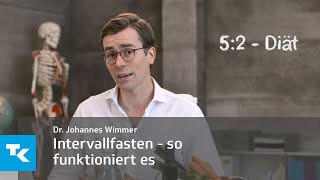 Intervallfasten  so funktioniert es  Dr Johannes Wimmer [upl. by Lleret]