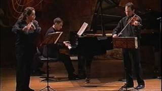 Bach Trio Sonata BWV 1038 in G major Radivo Reville Robilliard [upl. by Enywad]