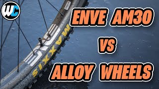 ENVE AM30 Wheelset Review amp Comparison Carbon vs Alloy [upl. by Elbart]