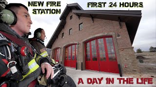 First 24 Hours in a New Fire Station  A Day in the Life [upl. by Onida489]