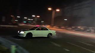 Japanese Street Drifting  Tokyo Auto Salon 2019 Afterparty [upl. by Fink]