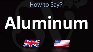 How to Pronounce Aluminum CORRECTLY [upl. by Rosenwald955]