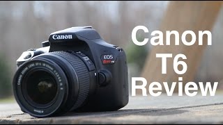 Canon Rebel T6 1300D Review [upl. by Atikat]