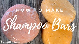 How To Make A Shampoo Bar includes recipe [upl. by Ocsicnarf]