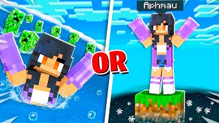 EXTREME Would You Rather with Aphmau  Minecraft Challenge [upl. by Norse379]