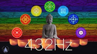 All 7 Chakras Full Opening Cleansing amp Balancing  Crystal Singing Bowls 30 Min  432Hz Meditation [upl. by Shiroma]