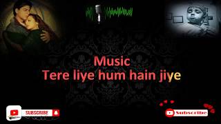 Tere Liye Veer Zara Karaoke With Lyrics [upl. by Bancroft999]