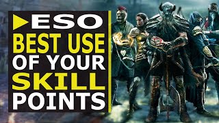 The Best Use of your Skill Points as a Beginner in ESO  Beginner Series Ep 3 [upl. by Lifton]