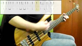 Motörhead  Ace Of Spades Bass Cover Play Along Tabs In Video [upl. by Nnav171]