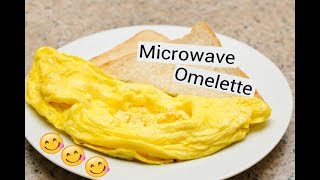 How To Make Microwave Omelette [upl. by Nonrev]