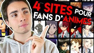 4 SITES INDISPENSABLES POUR LES FANS DANIMES [upl. by Hennie52]