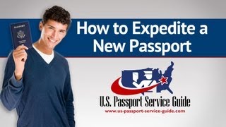 How to Expedite a New Passport [upl. by Ydna801]