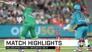 De Villiers heats up for Brisbane as Stars go cold  KFC BBL09 [upl. by Klaus818]