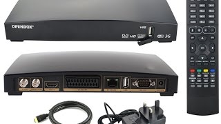 OPENBOX V8S Full HD 1080P Digital Satellite Receiver [upl. by Katheryn]