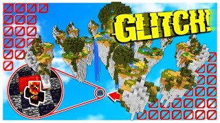 UNDER THE MAP BED WARS GLITCH works Minecraft BED WARS Trolling [upl. by Eeresid]