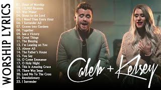 Anointed Caleb amp Kelsey Christian Songs With Lyrics 2021  Devotional Worship Songs Cover Medley [upl. by Kere]