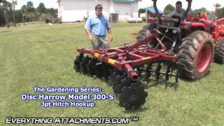 How to Use a Disc Harrow  Model 300 [upl. by Nastassia]