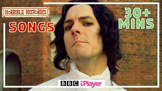 Horrible Histories Song Compilation in HISTORICAL ORDER  CBBC  30 MINS [upl. by Ssej]