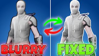 How To Fix Fortnite Chapter 4 Graphics Performance Mode BlurryIssues [upl. by Kruter]