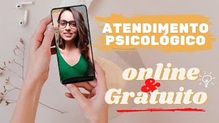 Atendimento Psicólogo Gratuito e Online 6 DICAS [upl. by Maiah]