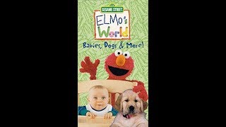 Elmos World Babies Dogs amp More 2000 VHS [upl. by Willamina]