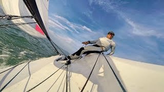 RS AERO roll tack breakdown I Sail Tips episode 2 [upl. by Kaliski]