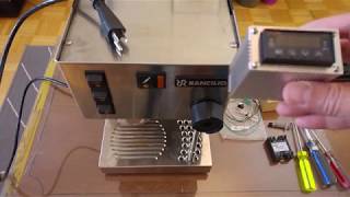 How to Install a PID Kit on a Rancilio Silvia Espresso Machine  Auber PID [upl. by Dorwin472]