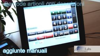 Software punto cassa Registratore cassa con touch screen [upl. by Steven]