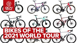 2021 Bikes Of The WorldTour  Whos Riding What In Pro Cycling This Year [upl. by Ainahtan]