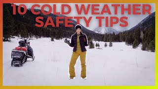 COLD WEATHER SAFETY VIDEO  10 tips for home and work [upl. by Barren]